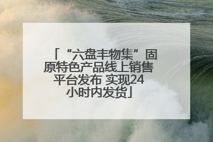 “六盘丰物集”固原特色产品线上销售平台发布 实现24小时内发货