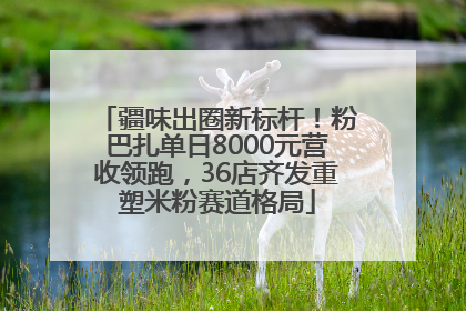 疆味出圈新标杆！粉巴扎单日8000元营收领跑，36店齐发重塑米粉赛道格局