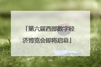 第六届西部数字经济博览会即将启幕