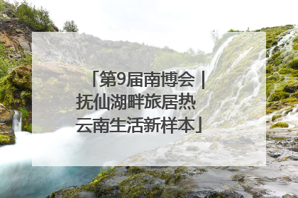 第9届南博会｜抚仙湖畔旅居热 云南生活新样本