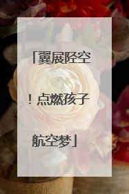 翼展陉空！点燃孩子航空梦