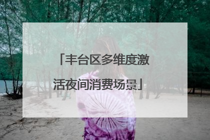 丰台区多维度激活夜间消费场景