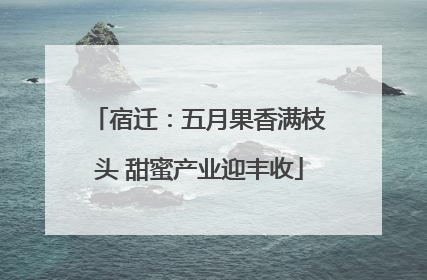 宿迁：五月果香满枝头 甜蜜产业迎丰收
