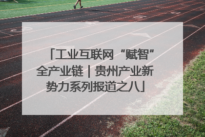 工业互联网“赋智”全产业链｜贵州产业新势力系列报道之八