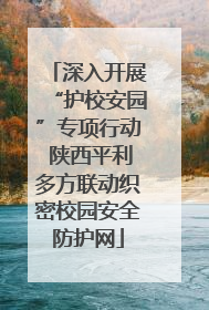 深入开展“护校安园”专项行动 陕西平利多方联动织密校园安全防护网