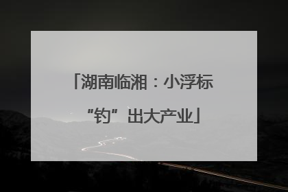 湖南临湘：小浮标“钓”出大产业