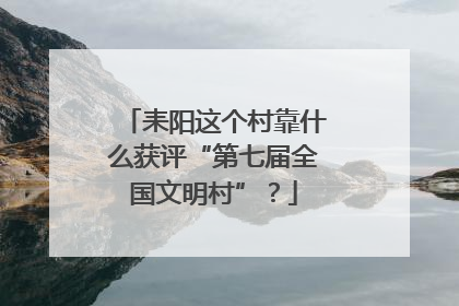 耒阳这个村靠什么获评“第七届全国文明村”？