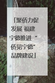 聚侨力促发展 福建宁德推进“侨见宁德”品牌建设