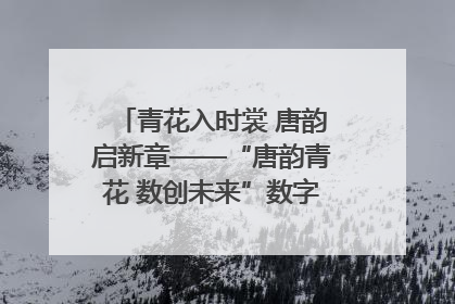 青花入时裳 唐韵启新章——“唐韵青花 数创未来”数字文创设计大赛启幕